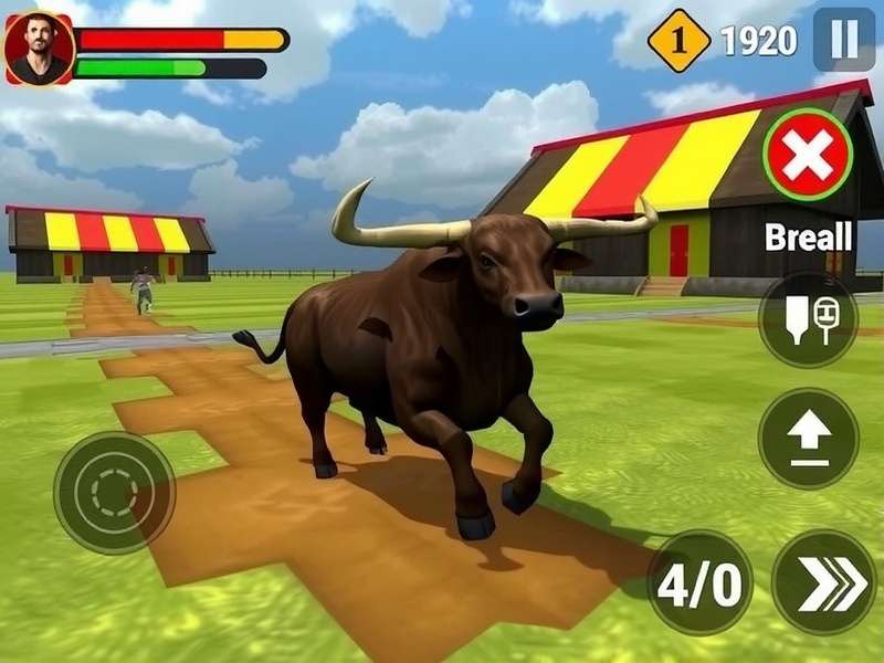 Bull Master Game Screenshot